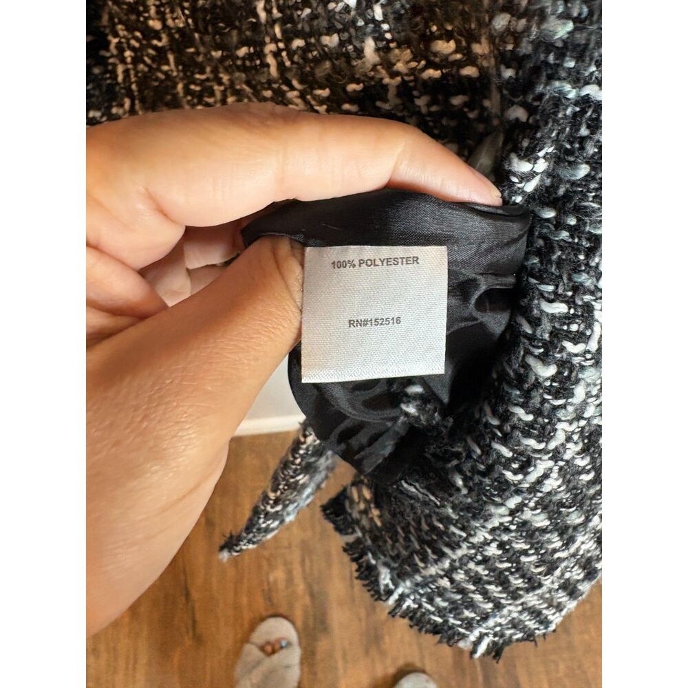 Ryan Wythe black and white tweed blazer - Picture 2 of 5